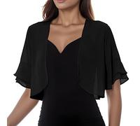 Coprispalle Donna Elegante - Women Fashion Solid Mesh Irregular Short Sleeve Loose Cardigan Beach Holiday Top Qiacca Bolero Leggera E Ariosa con Maniche a 3/4, Qiacchino Sottile da Spalla per Abiti