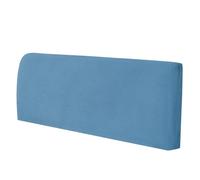 Coprispalliera Letto Matrimoniale/Singolo Elasticizzata Fodera Copri Testata Letto Grigia/Beige Copri Testata Letto una Piazza e Mezza Elastica Copertura per Testiera per Letto(Blueb,180-200cm)