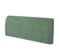 Coprispalliera Letto Matrimoniale/Singolo Elasticizzata Fodera Copri Testata Letto Grigia/Beige Copri Testata Letto una Piazza e Mezza Elastica Copertura per Testiera per Letto(Greenb,180-200cm)