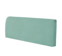 Coprispalliera Letto Matrimoniale/Singolo Elasticizzata Fodera Copri Testata Letto Grigia/Beige Copri Testata Letto una Piazza e Mezza Elastica Copertura per Testiera per Letto(Greend,150-170cm)