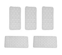 Coprispallina per Divano Singola, Protettore di Bracciolo Antimacchia in Tessuto Trapuntato Morbido, Coprispallina Lavabile per Divano, Poltrona e Sedia(Light Gray,5pcs)