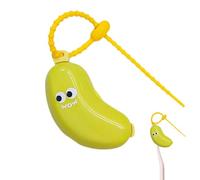 Coprispazzolino Contenitori da Viaggio Bagno | Coprispazzolino portatile a banana da Bagno per Bambini, Uomini, Donne, Ragazzi, Ragazze, Giovani, Figli e Figlie