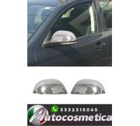 Coprispecchi Copertura Specchietto per Skoda Octavia 2009-2013 Acciaio cromo