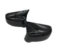 Coprispecchietti 1 Paio Di Copri Specchietti Retrovisori Laterali Per Nissan Tiida Hatchback 2004-2010, Accessori Per Auto, Copri Specchietti Laterali Aggiuntivi.(Carbon)