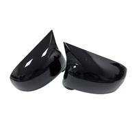 Coprispecchietti 1 Paio Di Copri Specchietti Retrovisori Laterali Per Nissan Tiida Hatchback 2004-2010, Accessori Per Auto, Copri Specchietti Laterali Aggiuntivi.(Gloss Black)
