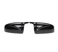 Coprispecchietti Per BMW Per X5 E70 Per X6 E71 2008-2013 Calotte Copri Specchietti Retrovisori In Fibra Di Carbonio Nero Brillante, Ala Laterale Rifatta(Black)