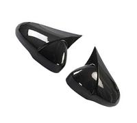 Coprispecchietti Per Mondeo Per MK5 2013-2018 Copertura protettiva per specchietto retrovisore per auto Copri specchietti retrovisori laterali neri lucidi(Carbon Fiber Black)
