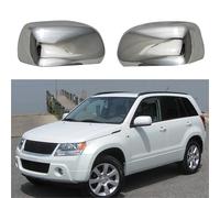 Coprispecchietti Porta accessori ABS cromata Copri specchietti retrovisori Per Suzuki Per Grand Per Vitara JT 2008-2014 (Covering half)