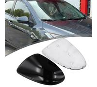 Coprispecchietti retrovisori ad ala neri design aerodinamico compatibili con per