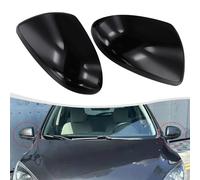 Coprispecchietti retrovisori neri di ricambio di qualità per Mazda 2 con design