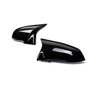 Coprispecchietti Retrovisori Tappo Copri Specchietto Retrovisore Per BMW Serie 1 2 3 4 X M 220i 328i 420i F20 F21 F22 F23 F30 F32 F33 F36 X1 Carbon Black Calotte Specchio ( Colore : Bright black )