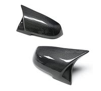Coprispecchietti Retrovisori Tappo Copri Specchietto Retrovisore Per BMW Serie 1 2 3 4 X M 220i 328i 420i F20 F21 F22 F23 F30 F32 F33 F36 X1 Carbon Black Calotte Specchio ( Colore : Carbon fiber patte