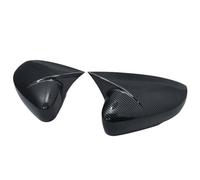 Coprispecchietto 2x Nero Lucido/Fibra Carbonio Laterale Retrovisore Ala Specchio Coperture Per VW Polo Mk5 6R 6C 2009-2017 Specchio Caps Accessori Auto Cover Specchietto (Colore : Carbon Fiber Look)