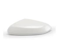 Coprispecchietto retrovisore Auto Sinistra Destra Specchio Riscaldato Cornice di Vetro Copertura Dello Indicatore Direzione Luce Coperchio Inferiore Per Civic 2016-2020 (Pearl white Left)