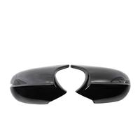 Coprispecchietto retrovisore Copri Specchietti Retrovisori Laterali Di Per BMW E90 E91 E92 E93 E81 E87 E82 E88 Serie 3 1 M Accessori In Fibra Di Carbonio Lucida(Black4)