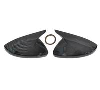 coprispecchietto retrovisore Per Pe&ugeot 208 2020 2021 2022 2023 Auto Retrovisore Laterale Copertura Specchio Ala Tappo Porta Custodia Borsette Trim ABS In Fibra Carbonio