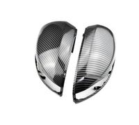 Coprispecchietto Ricambio Calotte Specchio Per Benz C S E Per GLC W205 W253 | Sinistra e Destra,Plastica ABS,Nero brillante/modello in fibra di carbonio(Carbon fiber pattern)