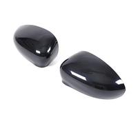 Coprispecchio retrovisore per auto adatto per F@ia@t 500 2016-2025, copertura per specchietto esterno, calotta per specchio retrovisore esterno per F@ia@t 500 accessori esterni (nero)