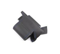 Copristerzo Rivestimento Interno Coprivolante | Per VW Per Caddy 2003-2006 Per Caravelle 2003-2009 Per Transporter T5 2006 Volante Copertura In Pelle(Black with blue line)
