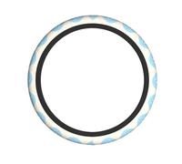 Copristerzo Snow-Capped Mountains Patterned Coprivolante Antiscivolo Copri Volante Essenziali For Suv Adatto Alla Maggior Parte Dei Veicoli Autocarri 38Cm