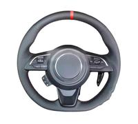 Copristerzo Universale Coprivolante Microfibra Cucito Mano Per Auto Per Suzuki Per Jimny Per Sierra Per Swift Per Sport Per Teszt Per Baleno 2018-2022(Red Thread)