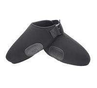Copristivali da sci, copri stivali impermeabili, 2 x copertura riscaldante per stivali invernali in neoprene, accessorio sportivo invernale nero, copriscarpe da neve riutilizzabili, copri stivali