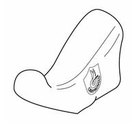 COPRISUPPORTI CAMPAGNOLO NERI PER XENON MIRAGE VELOCE E CENTAUR