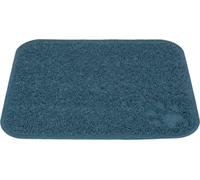 Copritappeto per lettiere per gatti 37 × 45 cm blu