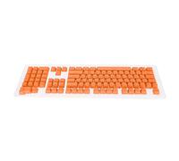 Copritasti PBT a Sublimazione di Colore per Tastiera Meccanica, Copritasti Personalizzati da Gioco a 106 Tasti Adatti per la Maggior Parte delle Tastiere con Layout, Copritasti Fai-da-te con (Arancia)