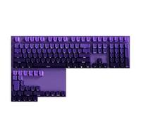 Copritasti PBT Con Profilo OEM Da 135 Tasti, Sfumatura Rossa E Nera Incisa Lateralmente, Compatibile Con Tastiera Meccanica Da Gioco Con Layout MX Switch 60/64/84/98/108(Purple)