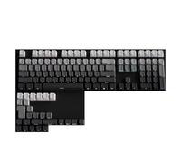 Copritasti PBT Con Profilo OEM Da 135 Tasti, Sfumatura Rossa E Nera Incisa Lateralmente, Compatibile Con Tastiera Meccanica Da Gioco Con Layout MX Switch 60/64/84/98/108(Polar Day)