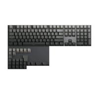 Copritasti PBT Con Profilo OEM Da 135 Tasti, Sfumatura Rossa E Nera Incisa Lateralmente, Compatibile Con Tastiera Meccanica Da Gioco Con Layout MX Switch 60/64/84/98/108(Dust)