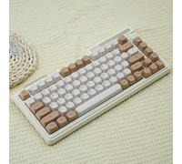 Copritasti PBT Profilo MA Tema Tiramisù retrò per DrunkDeer Wooting Tastiera meccanica GMK67 Tastiera da gioco Cherry MX Switch