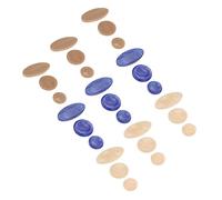 Copritasti Saxophone Key Shell Button 3 Set 27 Pezzi Blu