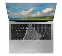 Copritastiera Ultrasottile Compatibile in TPU Compatibile con MacBook Air 13,6" e 15" M2/M3 (2024, 2023, 2022) e MacBook Pro 14"/16" (2021-2023) M1/M2/M3, Protezione Impermeabile e Antipolvere