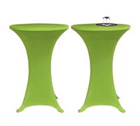 Copritavoli Elastici 4 pz 60 cm Verde