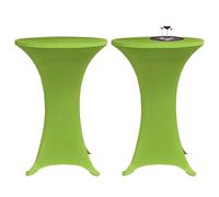 Copritavoli Elastici 4 pz 70 cm Verde