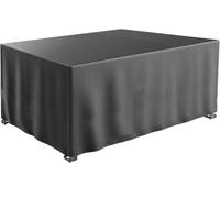 Copritavolo da giardino per esterni, Copertura for mobili da esterno Wind nera, diverse dimensioni(230x160x75cm/LxBxH)