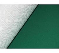 Copritavolo Mollettone PVC Proteggi Salvatavolo da Gioco Verde Gommato Bianco