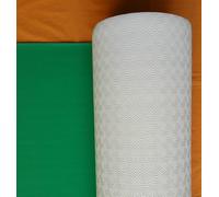 COPRITAVOLO MOLLETTONE PVC PROTEGGI/SALVATAVOLO DA GIOCO VERDE GOMMATO BIANCO