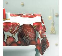 Copritavolo Natalizio Zucchissime con decori di Natale tovaglia 12 posti 3564