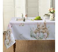 Nada Home Copritavolo Pasquale tovaglia Pasqua copritavola primaverile 6 posti 7051