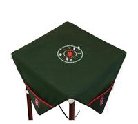 Copritavolo per Mahjong Tappetino Da Tavolo Mahjong Riduce Il Rumore Gioco Silenzio Festa In Casa Tovaglia 1,1*1, M(Dark green 110X110cm)