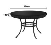 Copritavolo Rotondo Impermeabile per Patio Materiale Leggero e Resistente