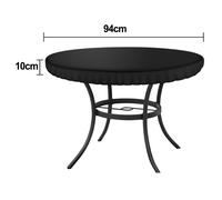 Copritavolo Rotondo Impermeabile per Patio Materiale Leggero e Resistente