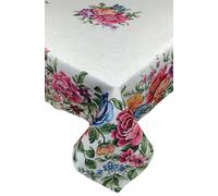 Copritavolo Tovaglia rettangolare gobelin 6 e 12 posti fiori limoni mandala
