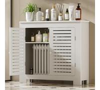 Copritermosifone a Doghe Moderno ed Elegante per la Casa, Copri Termosifone con Ripiano per Ufficio Domestico(90x80x20cm/35.4x31.5x7.9in)