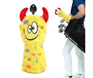 Copritesta da golf | copertura protettiva morbida e - coprivolante per mazze da golf - per auto, corsi di guida, zona , allenamento esterno, casa giardino