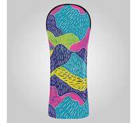 Copritesta da golf in pelle di alta qualità, impermeabile, con etichette intercambiabili numeriche, progettate per adattarsi a tutti i legni e ai conducenti