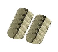 Copritesta da golf in poliuretano portatile per atleti, viaggi, allenamento golf, verde, grande, 10 pezzi